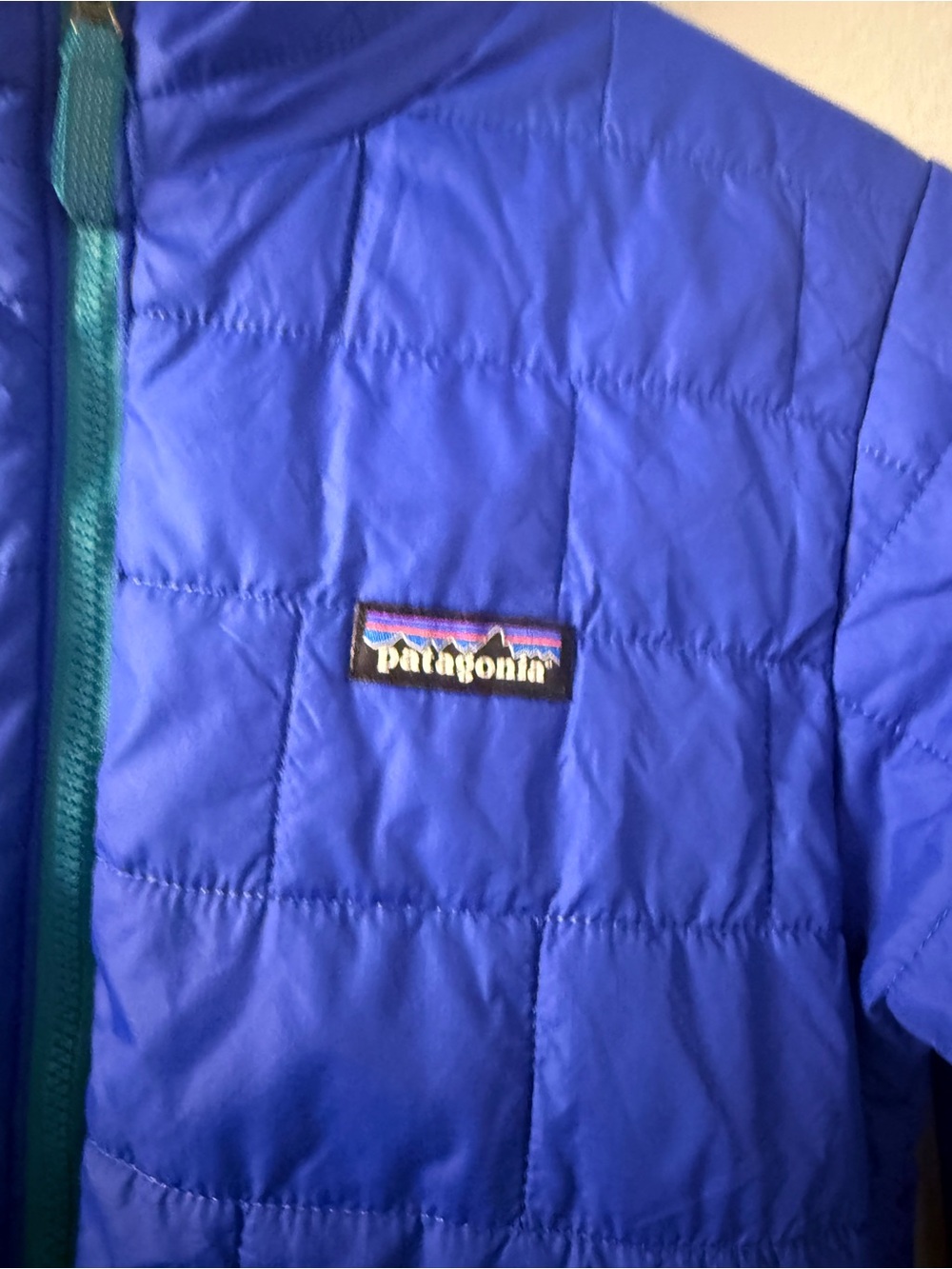 Patagonia Royal Blue Quilted Puff Jacket - Picture 2 of 4